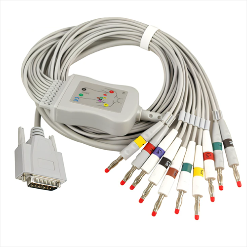 12-lead ECG Cable banana connector for ECG Machine